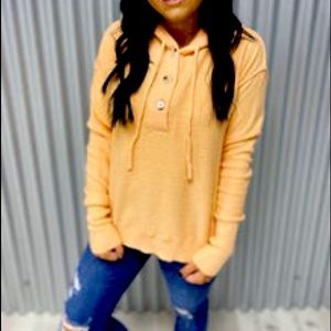 White Birch - Solid Knit Super Soft Hooded Sweatshirt - XXL